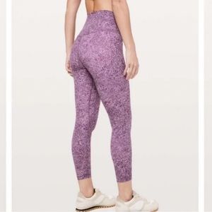 LULULEMON Women’s align pant II 25" size 8 Arabesque Antoinette Smoky Quartz